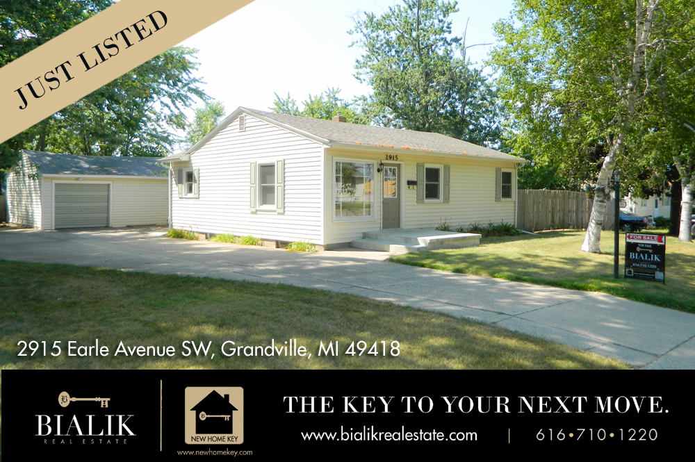 JUST LISTED 2915 Earle AVE SW Grandville