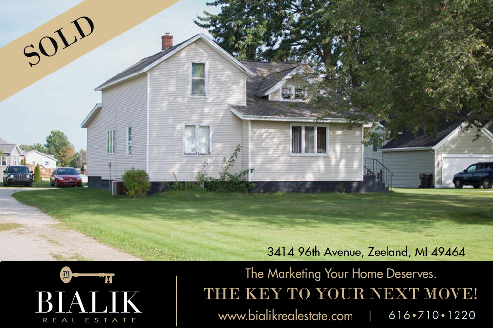 Sold by Justin Selby and Bialik Real Estate 96TH AVE ZEELAND