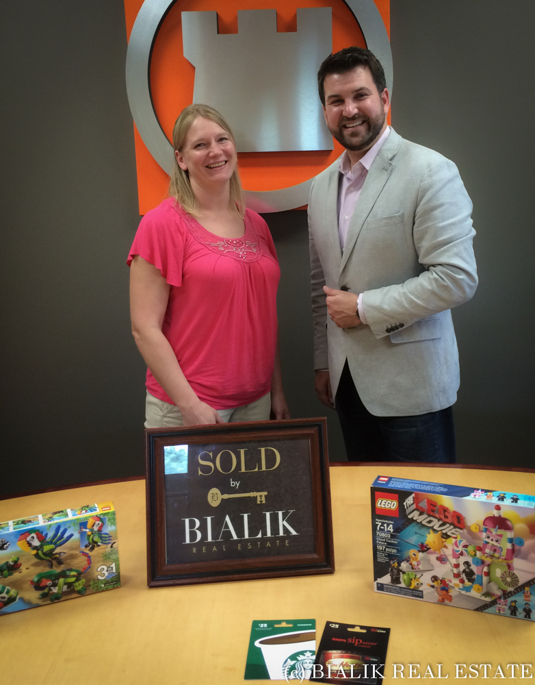 Closing Day! Jenison home sold by Bialik Real Estate